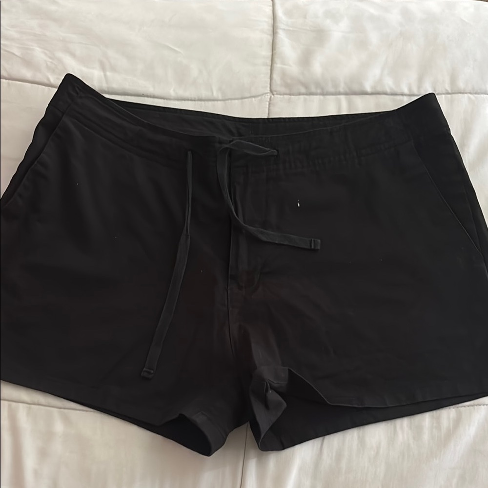 Express Black Athletic Shorts Moisture-Wicking Design